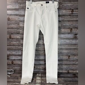 AG Farrah Ankle Seamless High Rise Size 27R white